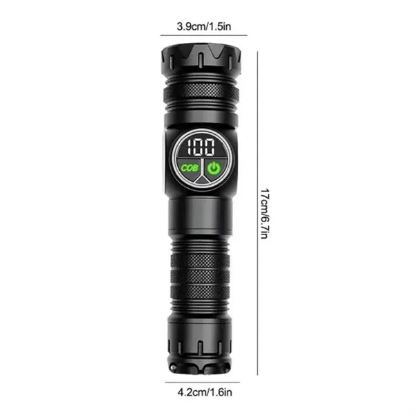 High Lumen Tactical LED Outdoor Flashlight