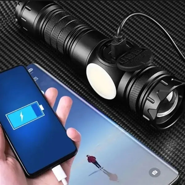 High Lumen Tactical LED Outdoor Flashlight