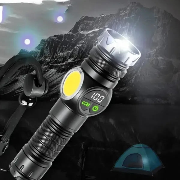 High Lumen Tactical LED Outdoor Flashlight