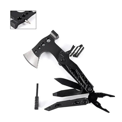 Multi Function Folding Tactical Axe Pliers Tool