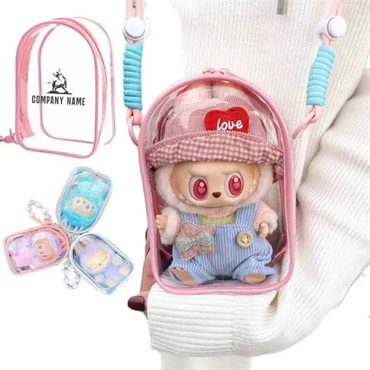 Clear Bag For Labubu Doll