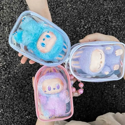 Clear Bag For Labubu Doll