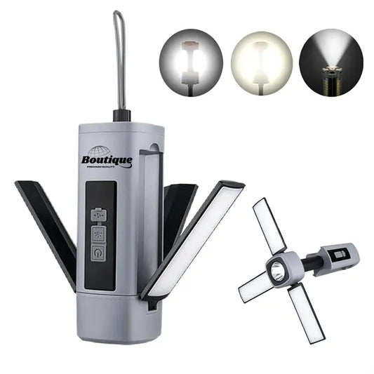 Rechargeable Foldable LED Camping Light For Outdoor