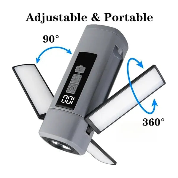 Rechargeable Foldable LED Camping Light For Outdoor