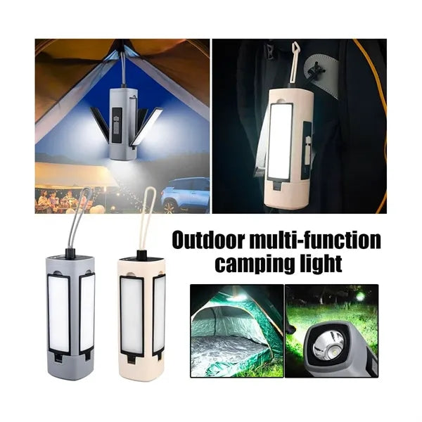 Rechargeable Foldable LED Camping Light For Outdoor