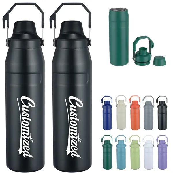 18oz Stainless Steel Sports Bottle