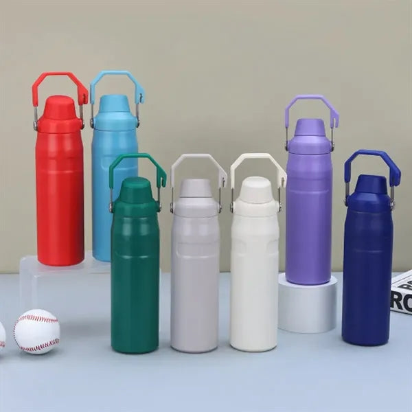 18oz Stainless Steel Sports Bottle