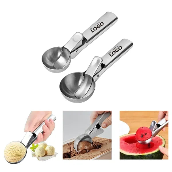 Durable Stainless Steel Ice Cream Scoop