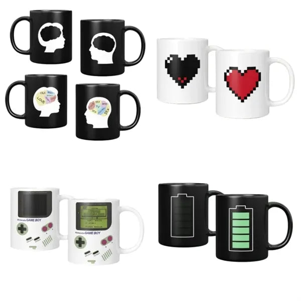 Retro Gaming Heat Reveal Mug