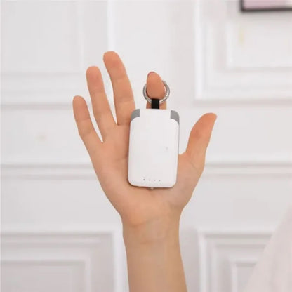 3-in-1 4000mAh Portable Charger with Keychain And LED Torch