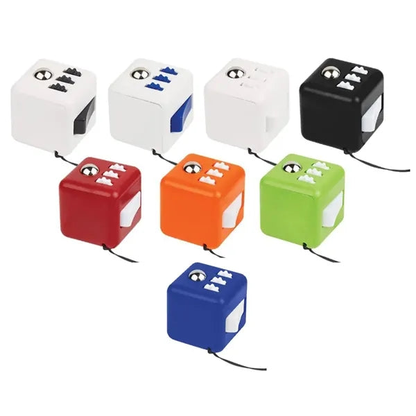 Fidget Cube Stress Relief Toy with Wrist Strap