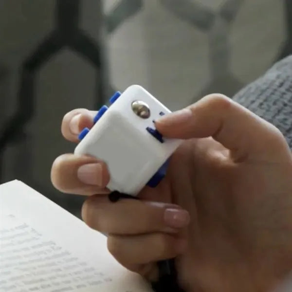 Fidget Cube Stress Relief Toy with Wrist Strap