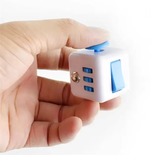 Fidget Cube Stress Relief Toy with Wrist Strap
