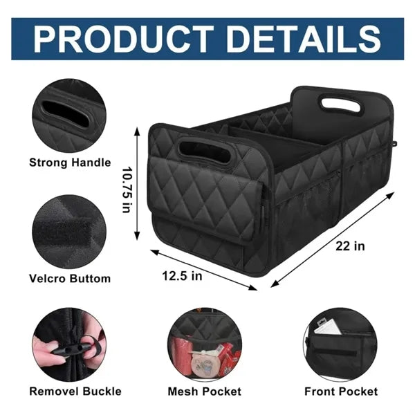 Collapsible Car Trunk Organizer