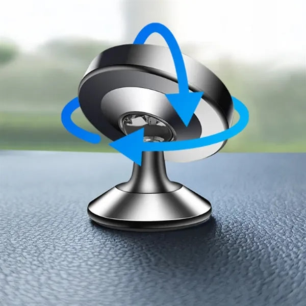 Magnetic Car Phone Mount with Metal Base and Custom Logo