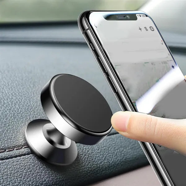 Magnetic Car Phone Mount with Metal Base and Custom Logo