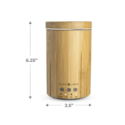 2 in 1 Bamboo Aroma Diffuser Humidifier and Air Purifier