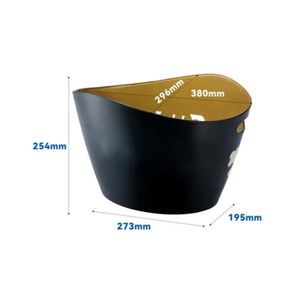 9L Custom LED Light Up Ice Bucket with Logo Display
