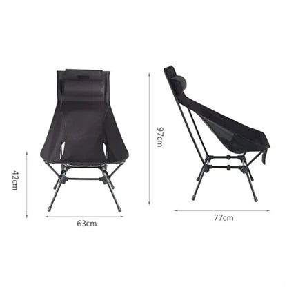 Adjustable Folding Outdoor Beach Moon Lounge Chair