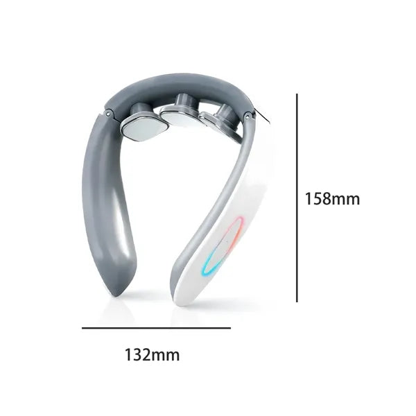 Smart Neck Massager W/ Heat and Multi-Mode Pulse Function