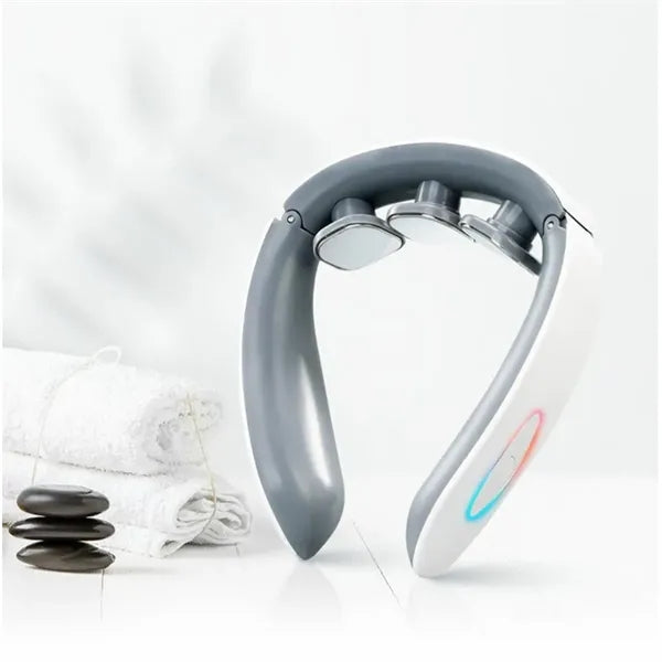 Smart Neck Massager W/ Heat and Multi-Mode Pulse Function
