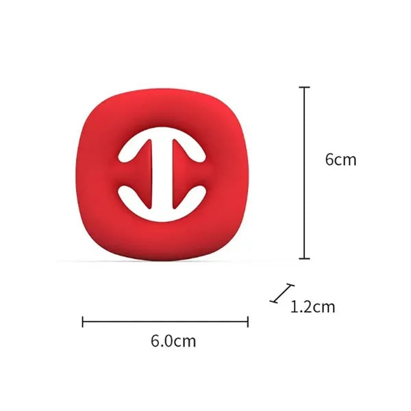 Silicone Stress Relief Hand Grip Toy with Custom Logo