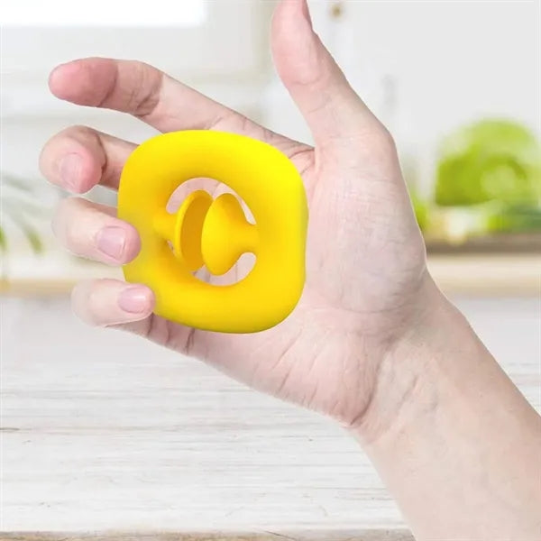 Silicone Stress Relief Hand Grip Toy with Custom Logo