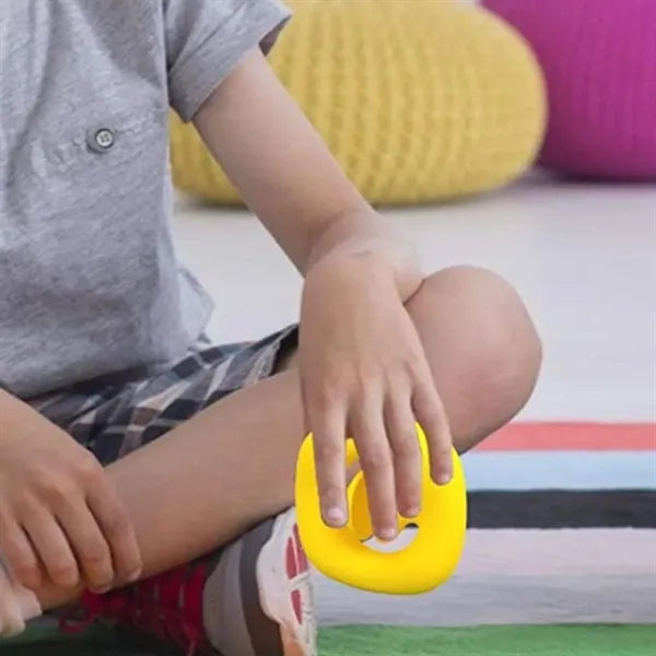 Silicone Stress Relief Hand Grip Toy with Custom Logo
