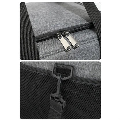 Insulated Picnic Lunch Cooler Tote Bag with Shoulder Strap