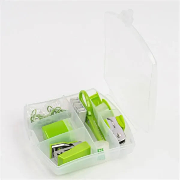 Mini Office Stationery Set W/ Stapler Accessories in Case