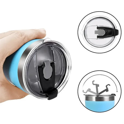 8oz Insulated Tumbler with Straw