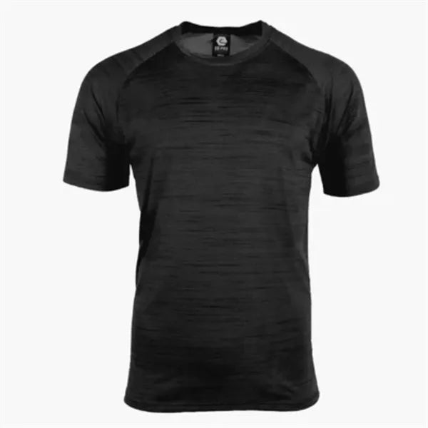 Defender Heather Men's Crew Performance Neck Tee