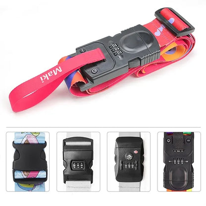 Luggage Strap with TSA Lock