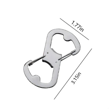 Hiking Buckle Opener Keychain