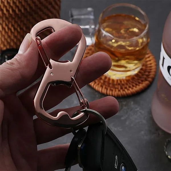 Hiking Buckle Opener Keychain