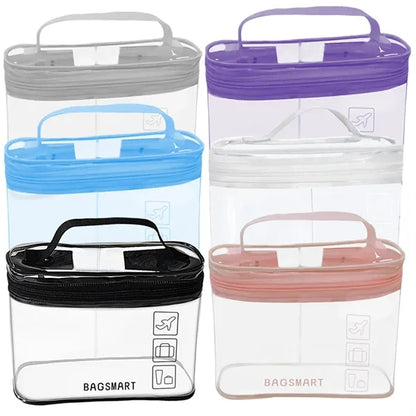 Portable Waterproof Toiletry Cosmetics Bag