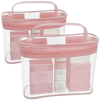 Portable Waterproof Toiletry Cosmetics Bag