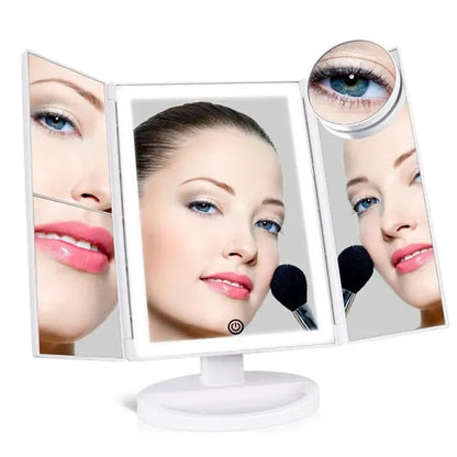 Light Fold Led Cosmetic Mirror