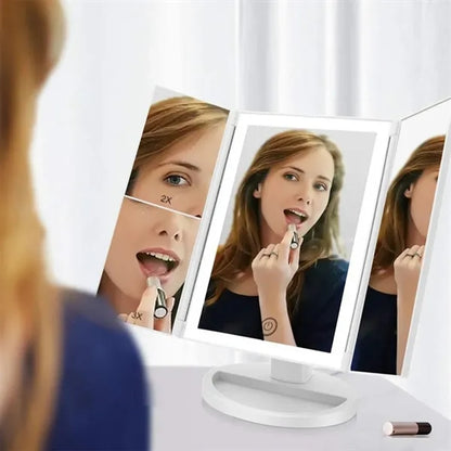 Light Fold Led Cosmetic Mirror