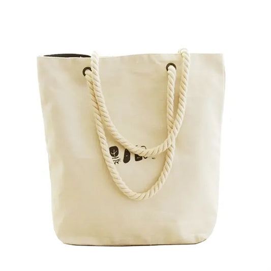 Twisted Rope Blankets Canvas Bag
