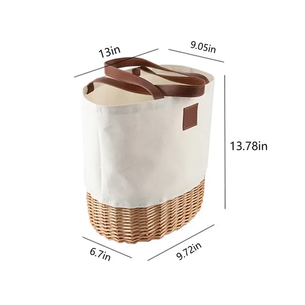 Wicker Storage Basket