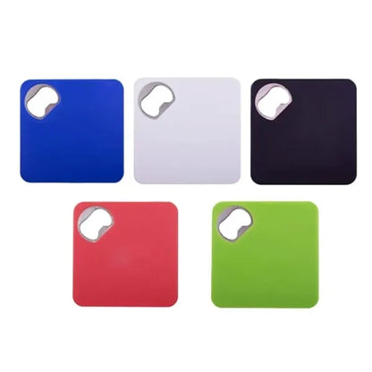 Flat Card Bottle Opener with Stainless Insert