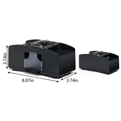 Travel home casino poker bridge game automatic card shuffler