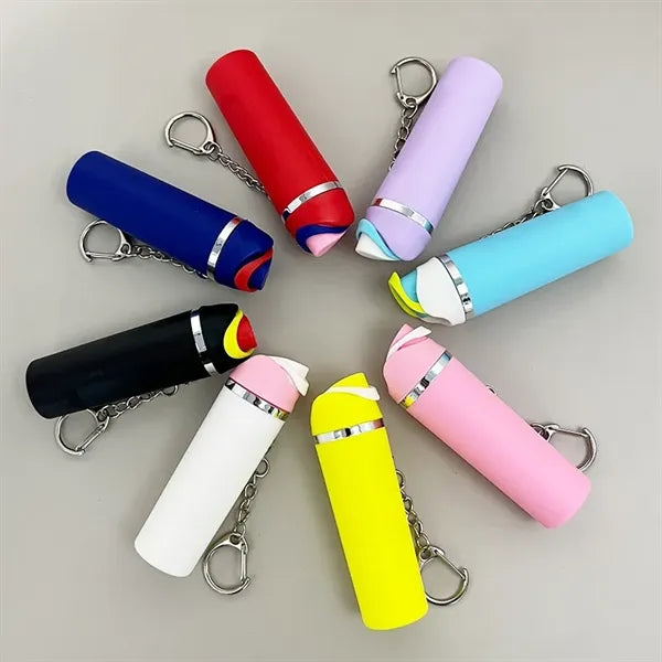 Mini Bottle Holder Keychain
