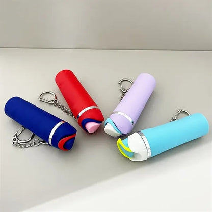 Mini Bottle Holder Keychain