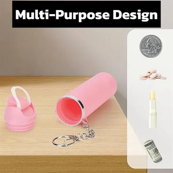 Mini Bottle Holder Keychain