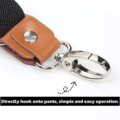 Adjustable Elastic Y-Back Suspenders