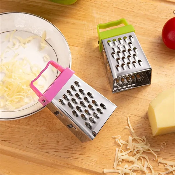 Portable Four-sided Stainless Steel Cheese Vegetable Grater
