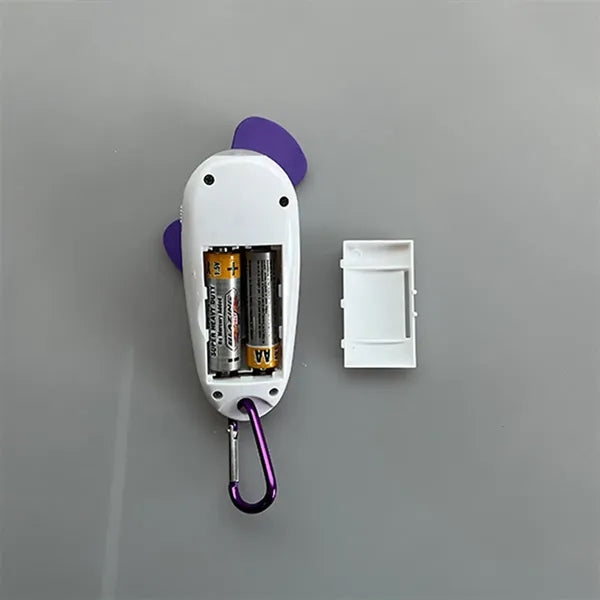 Small Fan With Carabiner And LED Light