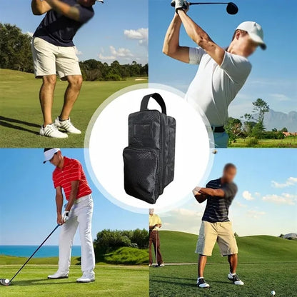 Outdoor travel sports socks tees storage golf shoe bag